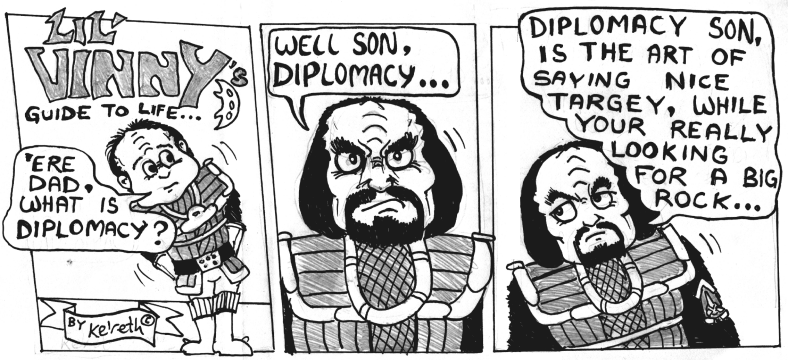 Lil' Vinny#s Guide to Life "Diplomacy"