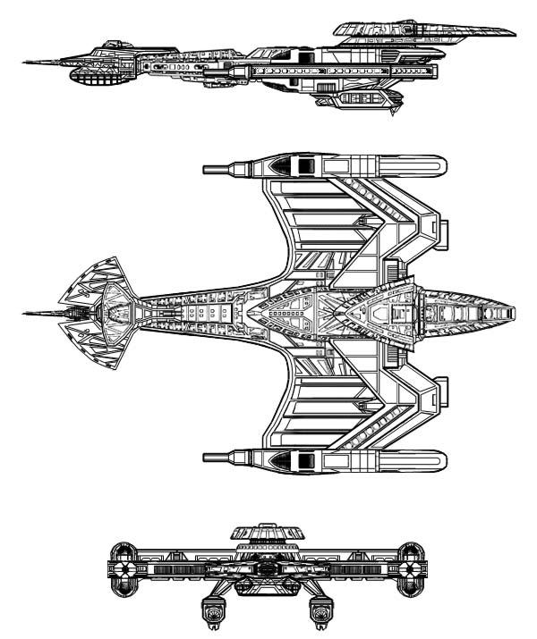 Klingon Negh'var Battleship